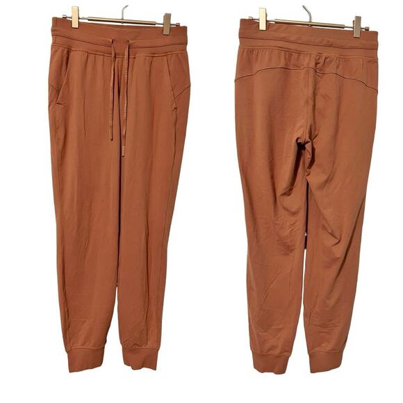 Lululemon Ready To Rulu Womens Jogger Pants Size 6 Orange Athletic Athleisure - Picture 1 of 6